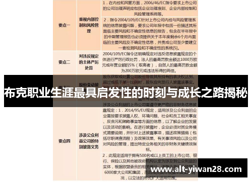 布克职业生涯最具启发性的时刻与成长之路揭秘