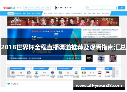 2018世界杯全程直播渠道推荐及观看指南汇总
